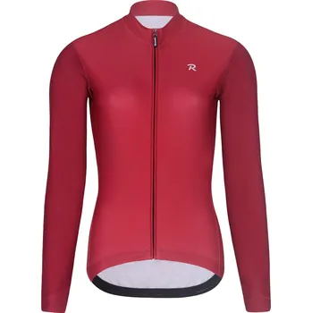 cyklistický dres RIVANELLE Cyklistický dres s dlouhým rukávem zimní - PERFORMANCE WINTER - bordó