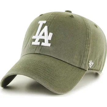 Kšiltovka Kšiltovka 47 Brand MLB Los Angeles Dodgers Clean Up Moss