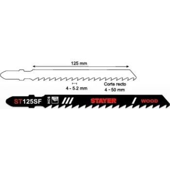 Pilový plátek Set plátů pilových Stayer 37712880 Set plátů pilových 5 ks HCS dřevo