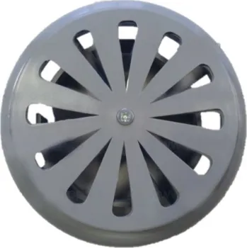 Větrací mřížka Mikawi Mřížka nastavitelná 100-150 mm šedá