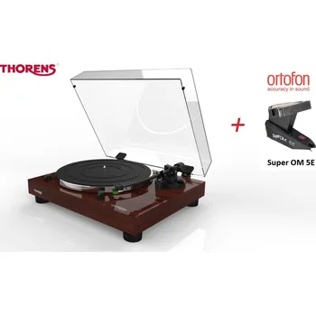 Hi-Fi komponenty Thorens TD 202 Walnut + Ortofon Super OM 5E