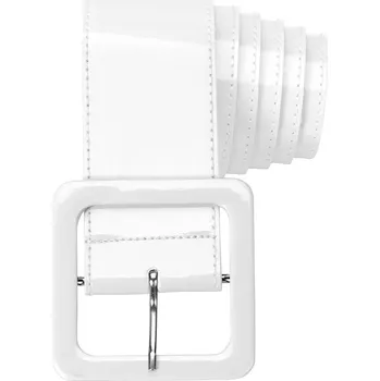 Karnevalový doplněk Bílý široký pásek