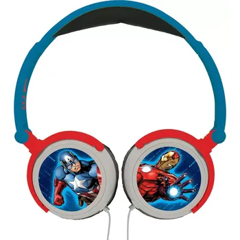Sluchátka Lexibook Skládací drátová sluchátka - Avengers