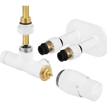 Radiátor SINGLE-SET, jednobodový ventil (Z7), Bílá, Levá + slevový kód