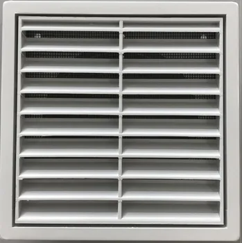 Větrací mřížka Mikawi Větrací mřížka do potrubí 100 mm bílá