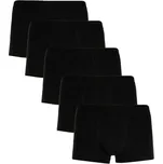 5PACK pánské boxerky Jack and Jones černé (12176266) XXL