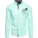 Mintová košile s potiskem DX2247 Velikost: L
