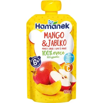 Dětská výživa Hamánek Mango & Jablko 100g
