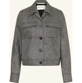 Marc O'polo Dámská Bunda Hranatého Střihu, šedá, 34