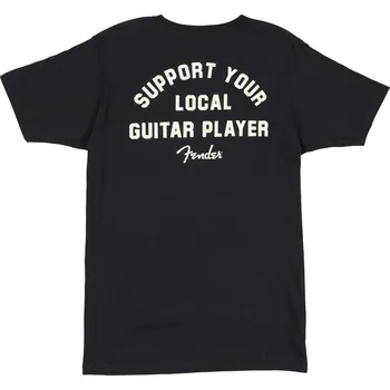 Fender Support Your Local Guitar Player Tee Black S + prodloužená záruka 3 roky