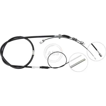 Lanko parkovací brzdy Tažné lanko, parkovací brzda A.B.S. K11745