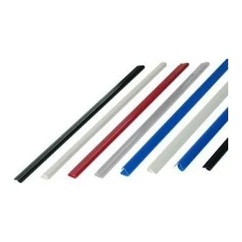 Vázací hřbet násuvný hřbet 12 mm, 10ks - černá