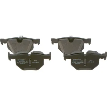 Brzdová destička Sada brzdových destiček, kotoučová brzda BOSCH 0 986 494 862