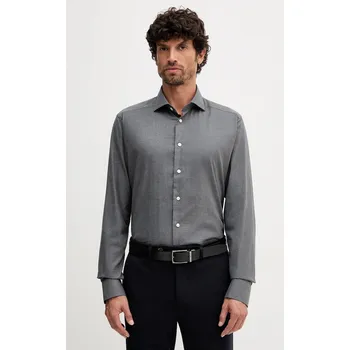 Pánská košile Bavlněná košile Eton 100013963 šedá 90X, vel. 41