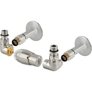 CLASSIC-SET, rohový ventil (Z2), Nerez, Levá + slevový kód