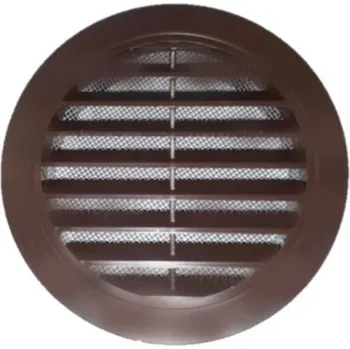 Větrací mřížka Mikawi Větrací mřížka 150 mm hnědá