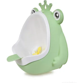 Kojenecká hygiena ŽABÁK | dětský pisoár pro kluky | s přísavkami na zeď | vyjímatelná nádrž s vrtulkou | výška 32 cm