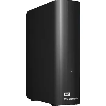 Pevný disk Western Digital WD Elements Desktop 14TB, Externí HDD, USB 3.0, černá WDBWLG0140HBK-EESN