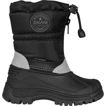 Chlapecká obuv Dětské zimní boty zateplené nepromokavé sněhule černé TIDE 24 EXANI Velikost: 26