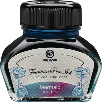Octopus inkoust s odleskem Mermaid 30 ml, petrolejový