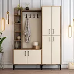 Casarredo Viyana DA předsíňová sestava, ořech / krémová