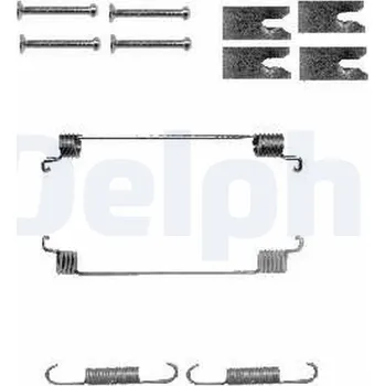 Brzdová čelist Sada příslušenství, brzdové čelisti DELPHI LY1342