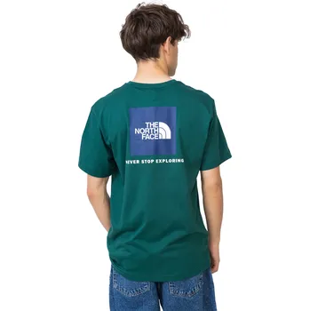 Tričko The North Face NSE Box Deep Nori Estate Blue, - XL