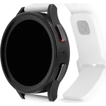 Řemínek FIXED Silicone Sporty Strap 20mm pro smartwatch bílý