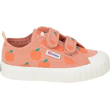 Chlapecké tenisky Dětské tenisky Tinycottons APPLES SNEAKERS X SUPERGA oranžová barva, SS25-902 SS25.902 20X, EUR 31