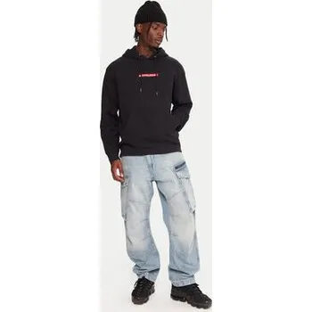 Pánské oblečení Quiksilver Mikina Dna EQYFT05121 Černá Oversize L