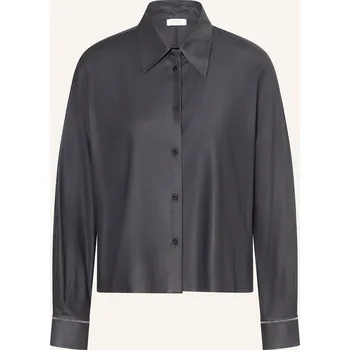 Dámská halenka Peserico Dámská Saténová Košilová Halenka S Ozdobnými...