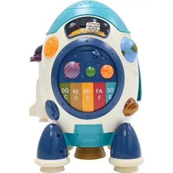 Výuková hračka Lexibook Francouzsko-anglická interaktivní raketa Jupiter s projektorem