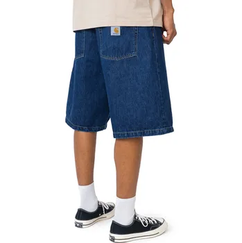 Pánské kraťasy Kraťasy Carhartt WIP Brandon Blue Stone Washed - M