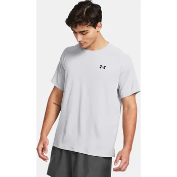 Pánské tričko Under Armour UA Tech Textured SS 1382796-100 Bílá XL