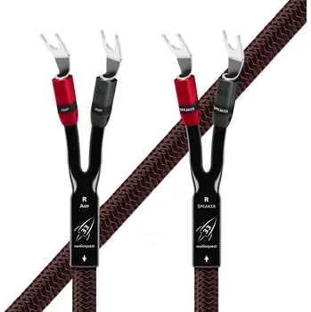 Audio kabel Audioquest Rocket 33 FR - 3,0 m - reproduktorové kabely Full Range, vidličky stříbrné