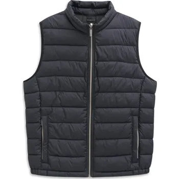 Pánská vesta Bugatti pánská prošívaná vesta 870100 81010 390 Modrá 58