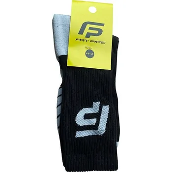 Pánské ponožky FAT PIPE Ponožky dlouhé, černé 36 - 40