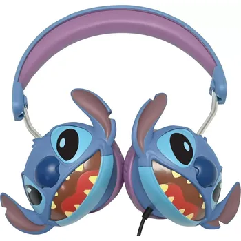 Sluchátka Lexibook Skládací drátová sluchátka - Disney Stitch