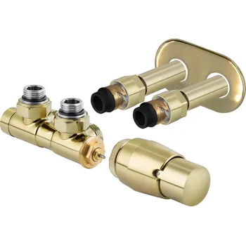 TERM-SET, středový ventil (Z4), Zlatá lesklá, Pravá + slevový kód