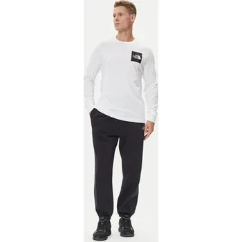 Pánské tričko The North Face S dlouhým rukávem Fine NF0A8A6P Bílá Regular Fit XXL