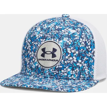 Kšiltovka Pánská kšiltovka Under Armour M DRIVE MID STR-WHT 1389887-103 Bílá S/M