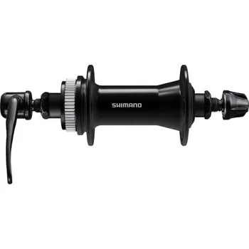 Náboj kola SHIMANO přední náboj - QC400 - černá