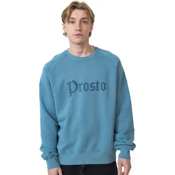 Pánská mikina Mikina Bez Kapuce Prosto Goth Turquise - L