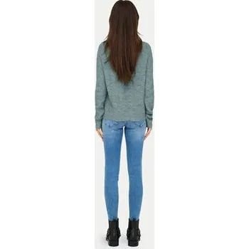 Dámský svetr ONLY Svetr 15234745 Zelená Regular Fit S