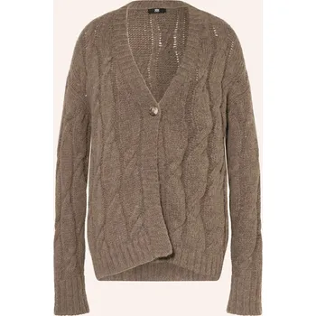 Dámský svetr Riani Dámský Pletený Kardigan S Alpakou, černošedá, 42