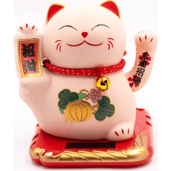 Zahradní dekorace Milujeme Kameny Maneki neko - mávající kočička Solar - Feng shui - VADA VAD615 550227