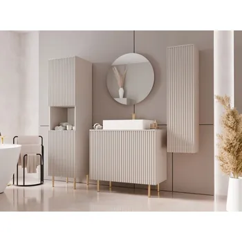 Nábytek Koupelnový nábytek Nawil V, Barva: Kašmír, Sifon k umyvadlu: ne, Umyvadlo: ano MIRJAN 5903211428593