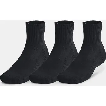Pánské ponožky Unisexové ponožky Under Armour Unisex UA TC Qtr (3 p 1386372-001 Černá LG