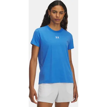 Dámské tričko Dámské tričko Under Armour UA Rival Core SS-BLU 1383648-402 Modrá SM
