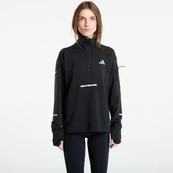 Pánská mikina Mikina adidas Adi365 Running CLIMAWARM+ Half-Zip Black M